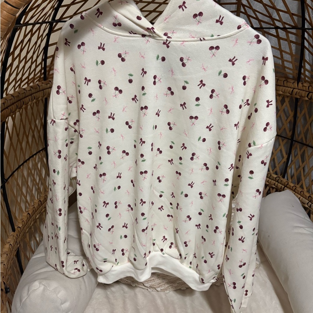 Women’s cherry and bows hoodie